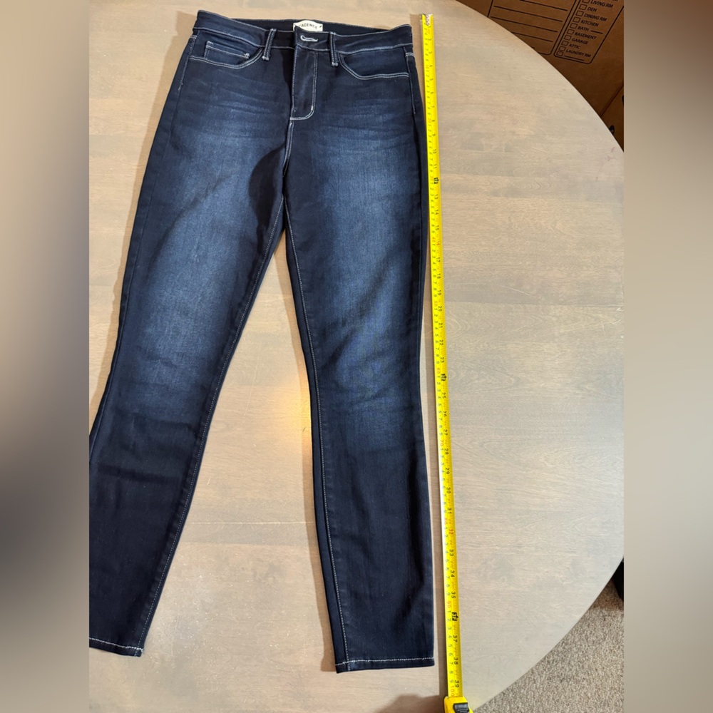 L’ agence  Dark Blue Women's Jeans - Picture 7 of 7